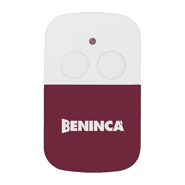 beninca' trasmettitore telecomando radiocomando 2 canali  happy.2ak 9863204 433,92 mhz