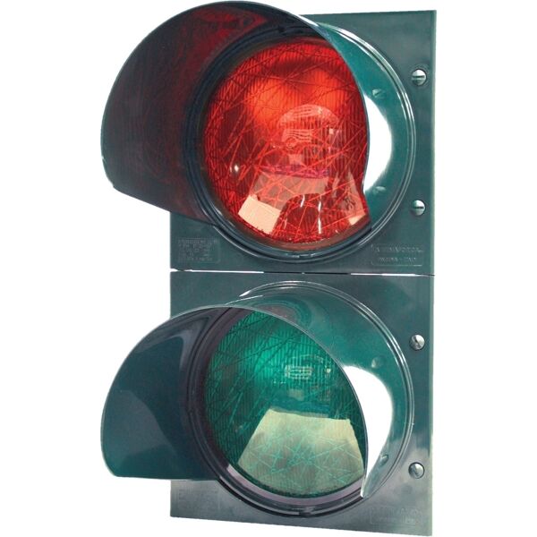 came semaforo led 2 luci rosso - verde diam. 125mm 230v  001pssrv2 pssrv2