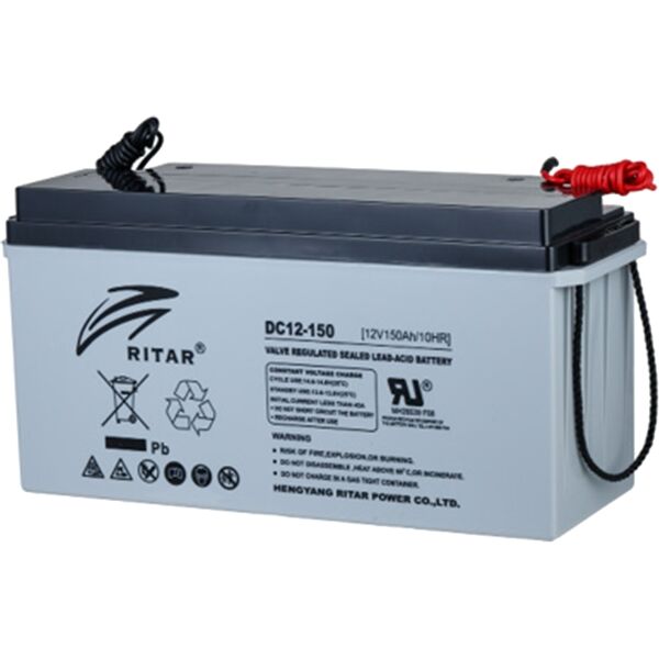 dahua batteria al gel 150 ah  dc12-150