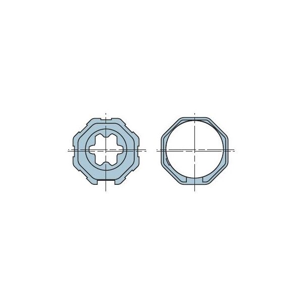 nice adattatore ottagonale 40x(0,6÷0,8) ruota - corona  503.04000 503.04000r02