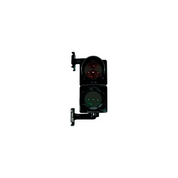 bft semaforo di pista a due luci led  traffic light 2 led 100mm 385251 2604460