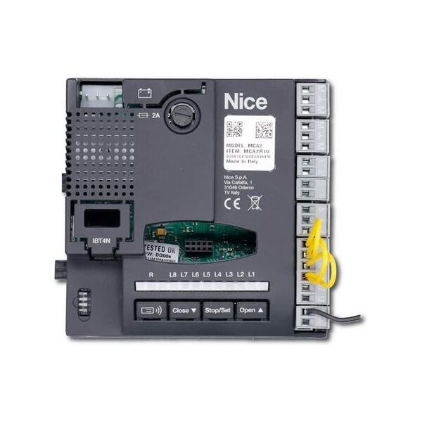 nice centrale scheda comando quadro di ricambio per mc424l mc424  mca2 spmca2r10