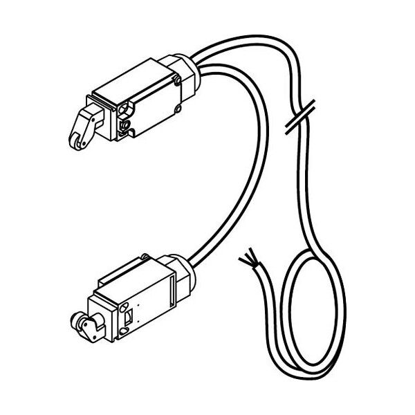 fadini finecorsa con cavo 10m - strabuc918  918114 ricambio originale