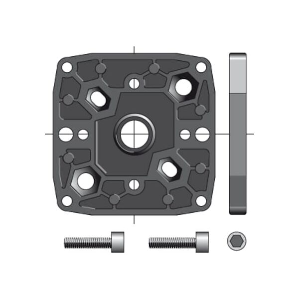 somfy supporto operatore multinterasse  9910040