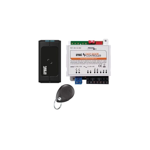 urmet kit controllo accessi easy door controller con mini lettore di prossimità mifare, bus 2 fili  1088/301