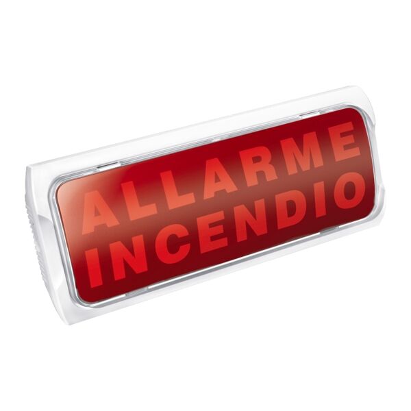 urmet dispositivo di segnalazione sonora di allarme incendi elkron tm24-b 80fh6800121