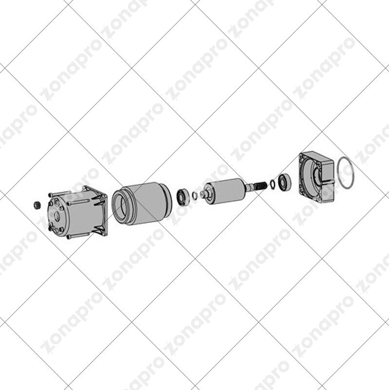 faac motore elettrico per 390 550 l breeze l 230v ricambio  genius 63003170