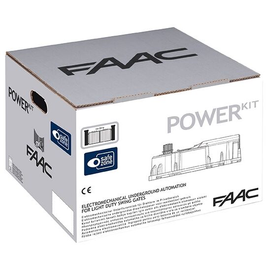 faac kit per cancello ad ante battente  power start kit 24v 10674793
