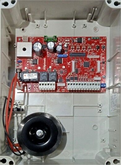 aprimatic apparecchiatura centrale scheda quadro di comando 24v  ba24 41629/001