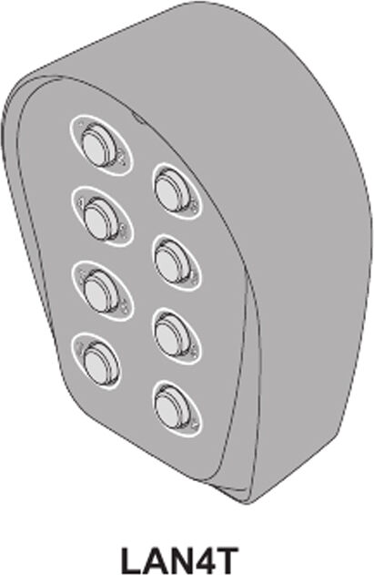 ditec entrematic tastiera lan4t ricambio originale  6lan4t nc6lan4t