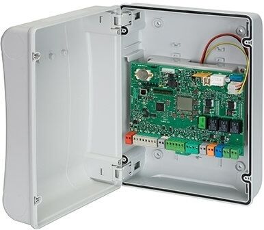 faac apparecchiatura elettronica  e124s 790305 24v centrale scheda quadro comando e124