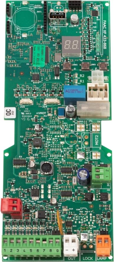 faac scheda elettronica quadro centrale di comando  e4000i 63003390 ricambio