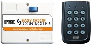 urmet kit controllo accessi easy door receiver lite con tastiera, wireless  1088/302