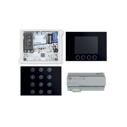 urmet kit base impianto audio, alpha, tastiera e display con rubrica, sistema 2voice  1783/723