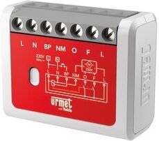 urmet modulo tapparella elettronico, 500w, sistema zigbee yokis up, ad incasso  4820409