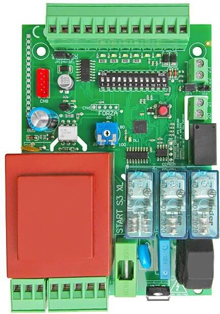 Nologo Centrale Scheda Quadro Di Comando Per 1 Motore Cancello 230v  START-S3XL Universale Compatibile