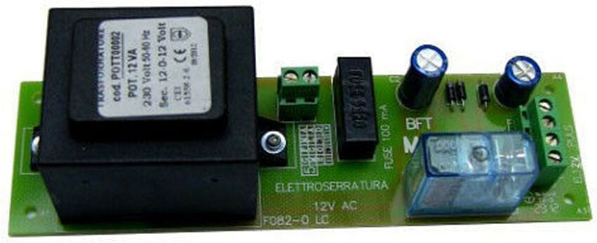 Bft Scheda Espansione Modulo Comando 220v - 12v Per Elettroserratura  ME D111013 2607261