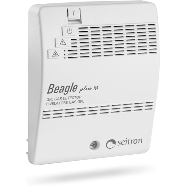 seitron rilevatore di fughe di gas gpl beagle plus con cavo spina rgdme5mp1t