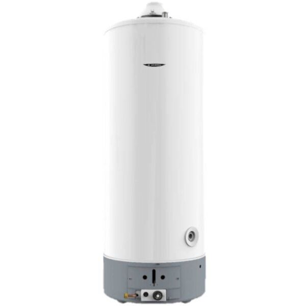 ariston scaldabagno a gas a camera aperta sga x 120 / 160 / 200 con accumulo metano/gpl low nox 155 l