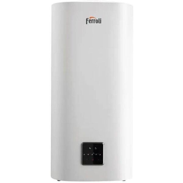 ferroli scaldabagno elettrico titano twin 30-50-80-100 verticale/orizzontale doppio serbatoio wi-fi 5 anni garanzia 80 l