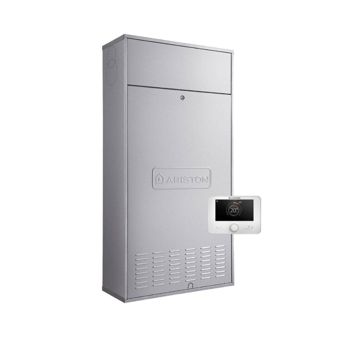 Ariston Caldaia a Condensazione Genus One Net IN 25 Metano/Gpl Completa Di Kit Fumi Classe A+ 25 Kw