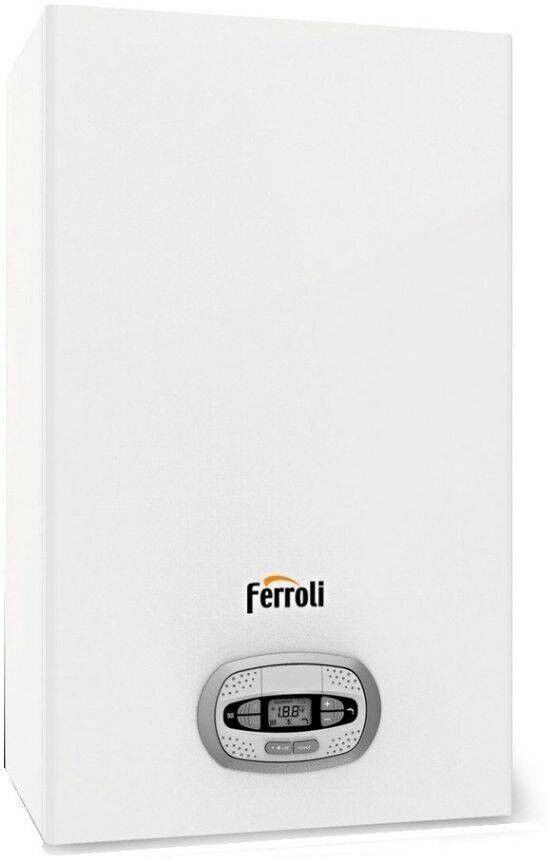 Ferroli Caldaia a Condensazione Bluehelix Tech RRT 24 / 34 C Metano/Gpl con Kit Scarico Fumi 34 Kw