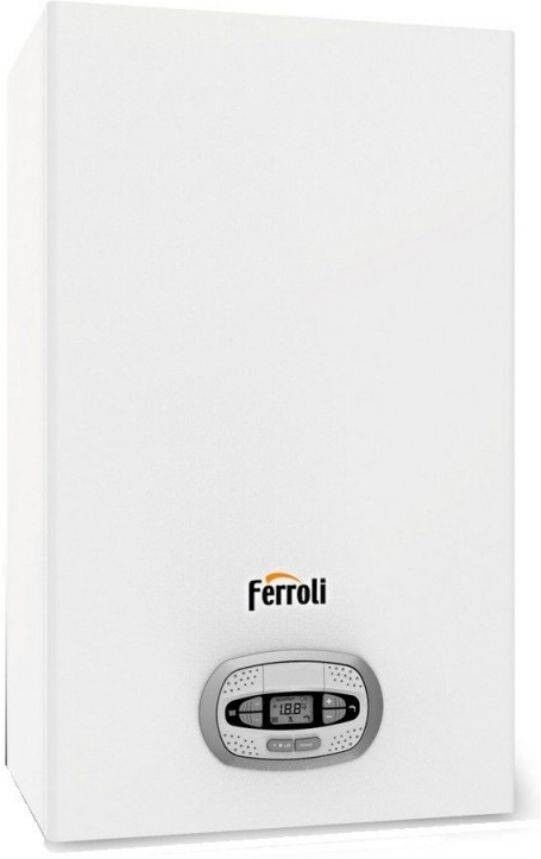 Ferroli Caldaia a Condensazione Bluehelix Pro RRT 24 / 28 / 34 C Metano con Kit Scarico Fumi 24 Kw