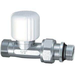 Valvola radiatore FAR - Modello 1255, Manuale, Filettatura 3/8" Valvola radiatore FAR - Modello 1255, Manuale, Filettatura 3/8"