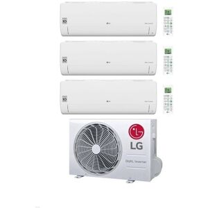 LG Climatizzatore TrialSplit Libero Smart 9+12+12 con MU4R27.U42 Inverter R-32 Wi-Fi Classe A++