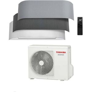 Toshiba Climatizzatore Haori Bianco con Rivestimenti in Tessuto Inclusi Inverter R-32 Wi-Fi Classe A+++ 16000 btu