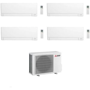 Mitsubishi Climatizzatore Quadri Split Linea Plus MSZ-AY 9+9+9+9 con MXZ-4F72VF Inverter R-32 Wi-Fi Classe A++