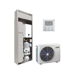 Ferroli Pompa di Calore Splittata Omnia S Hybrid H IN Aria-Acqua R-32 Classe A+++ Comando Incluso 4 kW