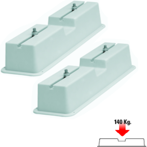 Tecnogas Supporti a pavimento base in PVC Climatizzatori L 450