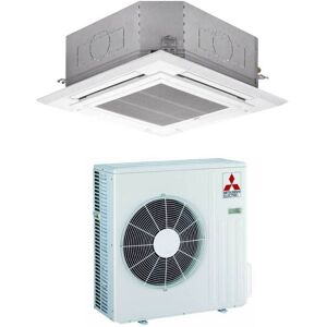 Mitsubishi Climatizzatore Monosplit a Cassetta 90x90 PLA-SM140EA+PUZ-SM140YKA-T 48000 btu Trifase Inverter R-32 Wi-Fi Opt