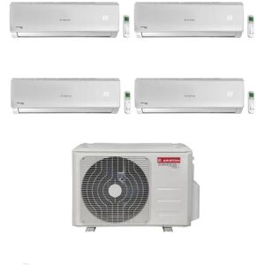 Ariston Climatizzatore QuadriSplit Alys R 32 9+12+12+18 con QUAD110XD0C-O Inverter Wi-Fi Optional Classe A++