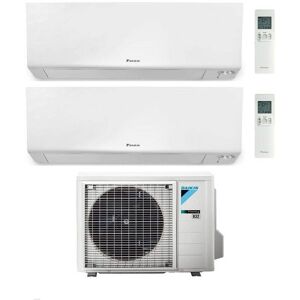 Daikin Climatizzatore Dual Split Bluevolution serie FTXM-R PERFERA 12+12 con 3MXM52A9 R-32 Wi-Fi Integrato