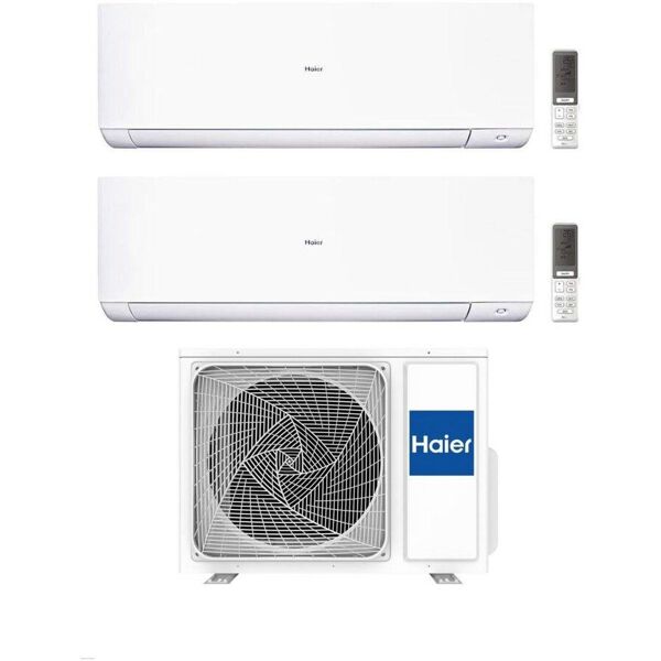 haier climatizzatore dual split serie expert 9+9 con 2u40s2sm1fa inverter wi-fi classe a+++