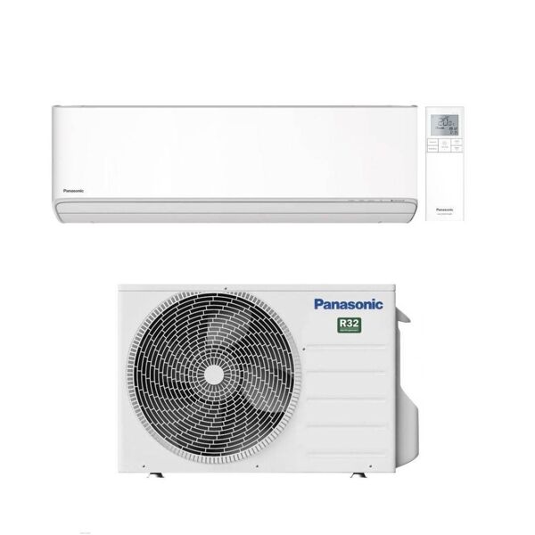 panasonic climatizzatore monosplit etherea white cs-z25-35-50-71xkew inverter r-32 wi-fi classe a+++ 12000 btu