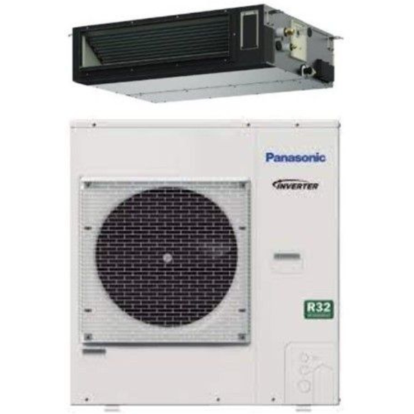 panasonic climatizzatore kit monosplit canalizzato serie paci nx standard 24000 btu u-71pz3e5a + s-6071pf3e inverter+ r32