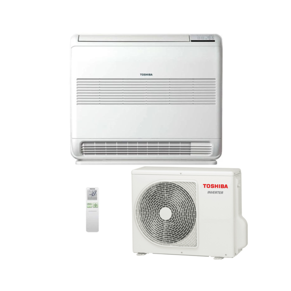 toshiba climatizzatore monosplit console j2 inverter r-32 a++ 18000 btu