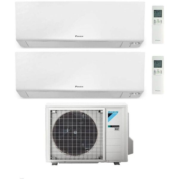 daikin climatizzatore dual split bluevolution serie ftxm-r perfera 9+9 con 3mxm52a9 r-32 wi-fi integrato