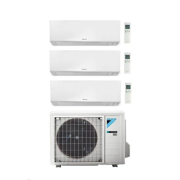 daikin climatizzatore trial split bluevolution serie ftxm-r perfera 9+12+18 con 3mxm68a9 r-32 wi-fi integrato