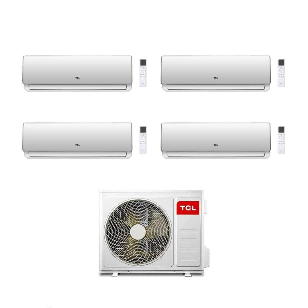 tcl climatizzatore inverter quadri split elite f2 serie sn f2s0 9+9+12+12 con mt3240 wi-fi r-32 classe a++