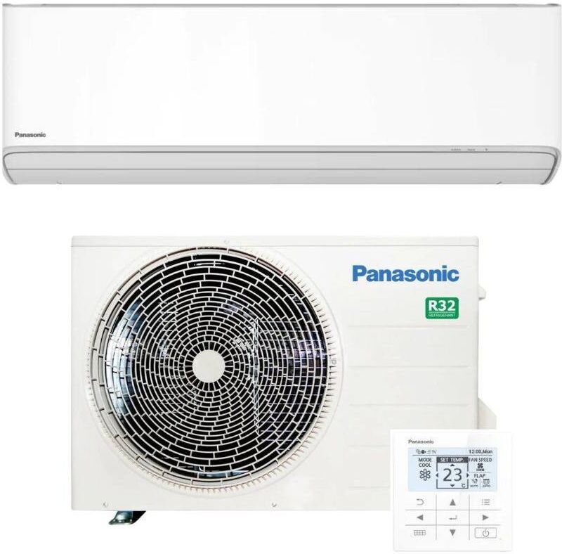 Panasonic Climatizzatore Professionale Serie Cs Parete Inverter R-32 Wi-Fi Classe A+++ Comando Incluso 9000 btu