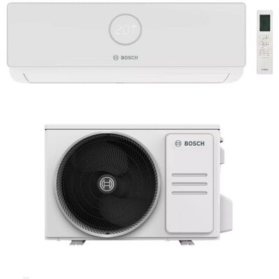 Bosch Climatizzatore Monosplit Climate 5000i 9000 btu CL5000iU W26E Inverter R-32 Wi-Fi Optional Classe A+++ Bosch Climatizzatore Monosplit Climate 5000i 9000 btu CL5000iU W26E Inverter R-32 Wi-Fi Optional Classe A+++