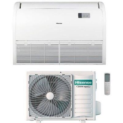 Hisense Climatizzatore Monosplit Soffitto-Pavimento Serie Turbo 60000 btu trifase AUV175UR4RC4 Inverter R-32 A++ Hisense Climatizzatore Monosplit Soffitto-Pavimento Serie Turbo 60000 btu trifase AUV175UR4RC4 Inverter R-32 A++