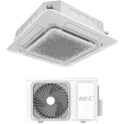 Hec by Haier Climatizzatore Monosplit a Cassetta 950 Freematch 24000 BTU HB24CEAHRA+1H24WEAFRA Wi-Fi Inverter R-32 Classe A++ Hec by Haier Climatizzatore Monosplit a Cassetta 950 Freematch 24000 BTU HB24CEAHRA+1H24WEAFRA Wi-Fi Inverter R-32 Classe A++