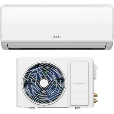 Akai Climatizzatore 18000 Btu Inverter Monosplit con Pompa di Calore Classe A++/A+ Gas R32 Wi-Fi MISTRAL1826KJ Akai Climatizzatore 18000 Btu Inverter Monosplit con Pompa di Calore Classe A++/A+ Gas R32 Wi-Fi MISTRAL1826KJ