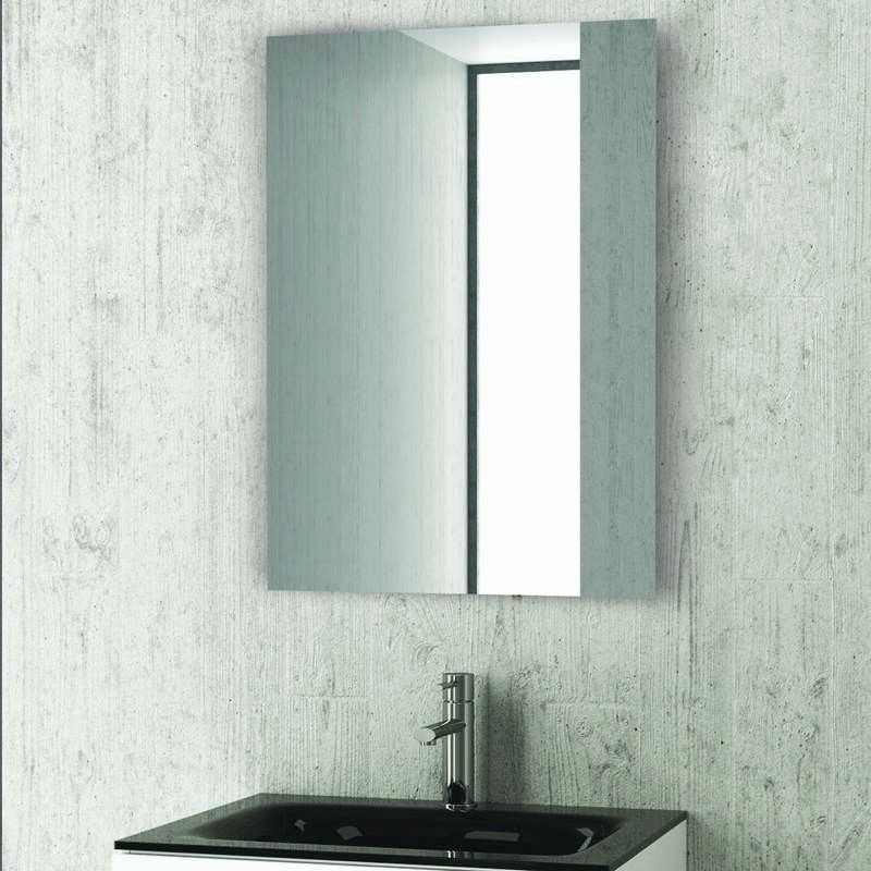 kamalu Specchio bagno 90x60 semplice rettangolare reversibile   kam-s90