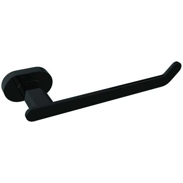 kamalu portarotolo bagno colore nero mat linea nico-b9